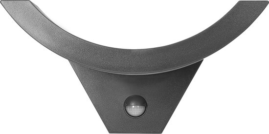 Buitenlamp met Bewegingssensor SPINEL – Tuinverlichting 4000K – Buitenverlichting met IP54 - Muurlamp 800lm – Wandlamp buiten IK10 - Antraciet