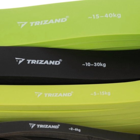 Trizand weerstandsbanden set - 4 stuks met deuranker voor volledige workout