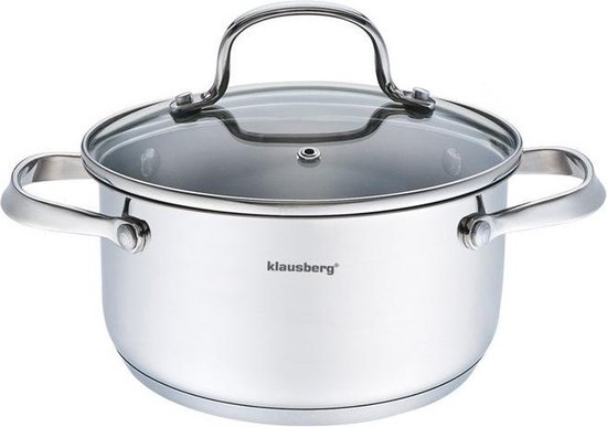 Klausberg 7214 - kookpan met deksel - prestige II - 5,8L - Ø24 cm