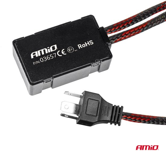 AMiO LED Koplampen FLEX+ Serie H4/H19 canbus 6000K 12-24V Dimlichten Wit
