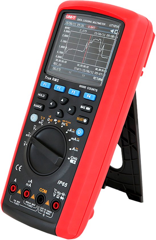 UNI-T UT181A - Multimeter - True RMS - Hoge Nauwkeurigheid - Kleurendisplay