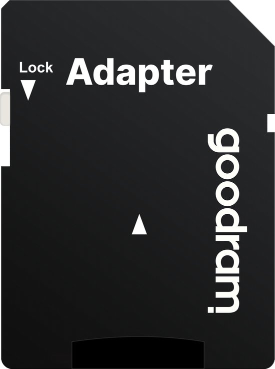 Goodram - Geheugenkaart - microSD 256 GB - Class 10 UHS-I - Inclusief Adapter SD