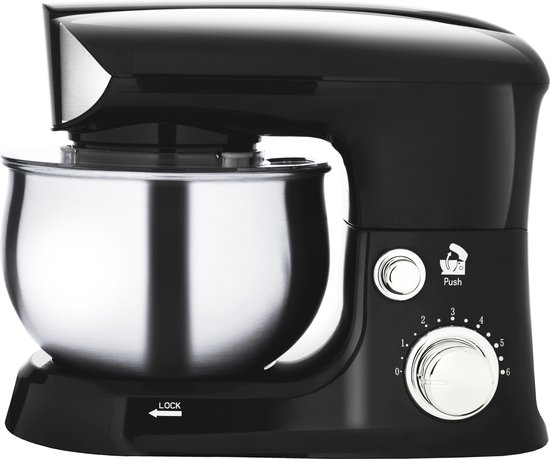 Adler AD 4226 B - Planetaire keukenmachine 1200W - Zwart
