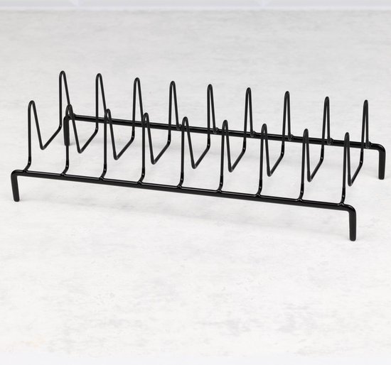Kinghoff - Organizer Standaard - Pokrywka Houder - 33x10,8x9 cm - Zwart