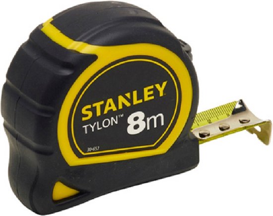 STANLEY Tylon 1-30-657 - Rolbandmaat - 8m lang - 25mm breed