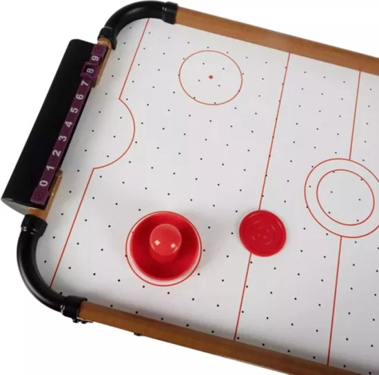 Kruzzel Air Hockey Tafel voor Kinderen - Spannend en Draagbaar Arcade Spel