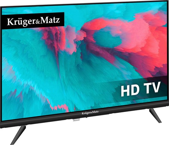 Kruger&Matz - 24" HD Televisie - DVB-T2 - H.265 HEVC