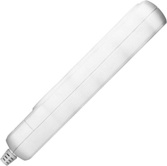 Stekkerdoos - Verdeelstekker 4 voudig - Verdeeldoos horizontaal - Stekkerblok zonder snoer/kabel - Wit