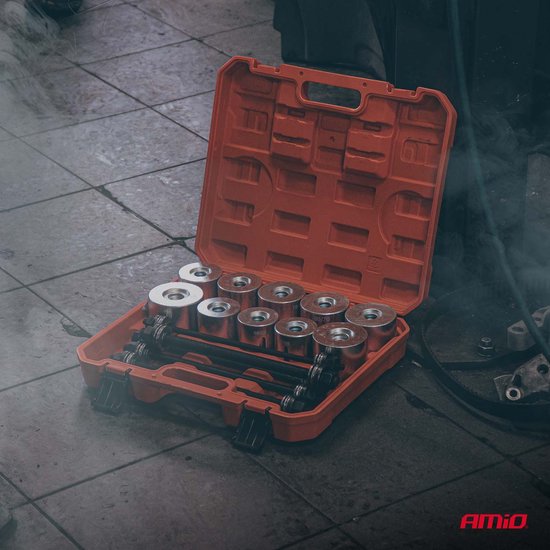 AMiO Silentblok en Lager Demontage Set 27 Delig - Bushing en Bearing Removal Tool Kit