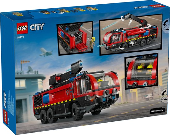 LEGO - Brandweertruck - Luchthavenmodel - Sets 4+