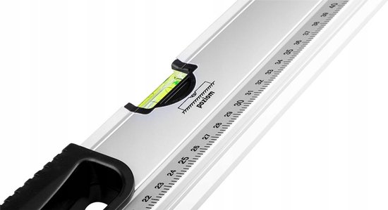 NEO Speciale waterpas 80 cm met 5 waterpassen voor verschillende hoeken