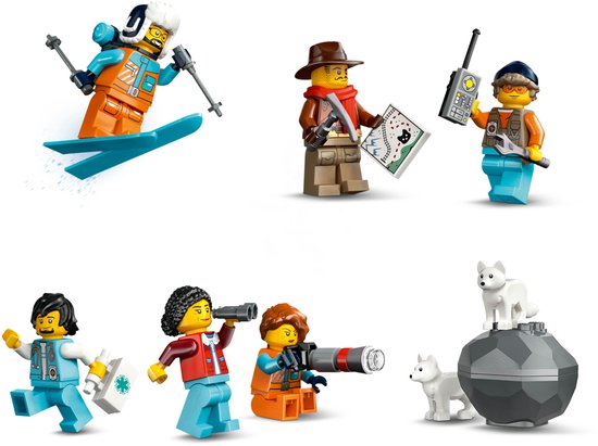 LEGO City Onderzoekstrein op de Noordpool Voertuig Speelgoed - 60470