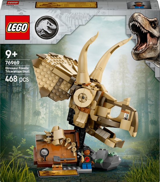 LEGO Jurassic World Dinosaurusfossielen: Triceratops schedel - 76969