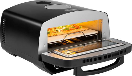 Teesa SUPREME ELITE - Pizzaoven - LED Display - 2200W - 450°C - Keramische Steen