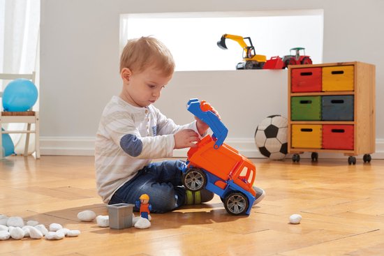 Lena TRUXX 04416, Vrachtwagen, Garbage truck, 2 jaar, Kunststof, Meerkleurig