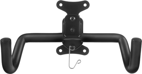 Maclean - Fiets muurbeugel, horizontaal, staal, max. belasting 30kg, MC-484