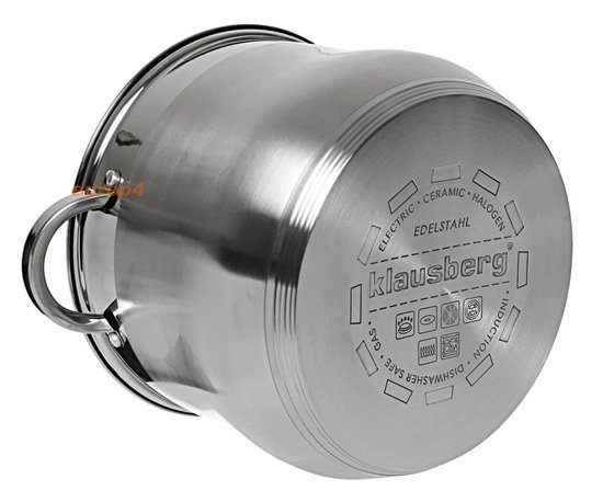 Klausberg 7177 - Pannenset - 3 delig - 7 - 8.6 - 10.7 liter
