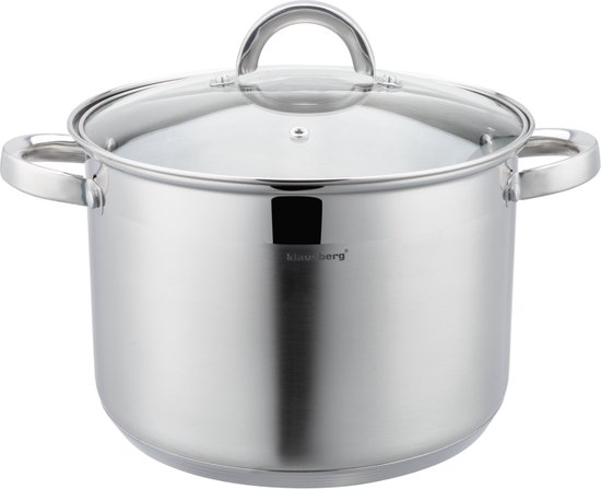 Klausberg 7738 - Kookpan met pasta inzetpan - 2 delig - 24 cm - 7.5 liter - rvs - alle warmtebronnen 14