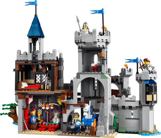 LEGO® Creator 3in1 Middeleeuws Kasteel met Ridders te Paard - 31168