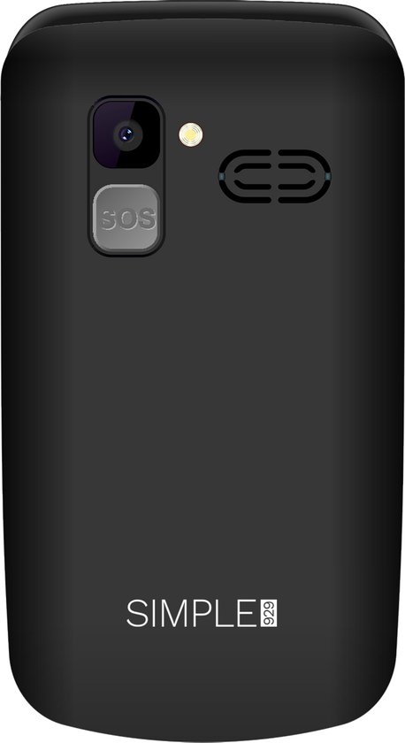 Krüger&Matz Simple 929.1 - Vaste Telefoon - Groot Scherm - Knop SOS - Dual SIM