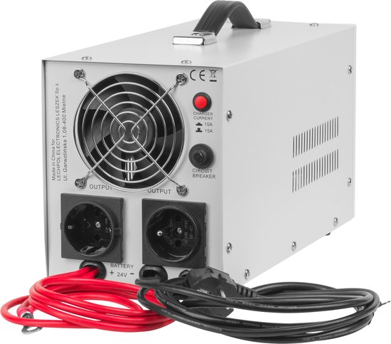 KEMOT PROsinus Serie - Fantoomvoeding - 1500VA - 1050W - Noodstroomvoorziening