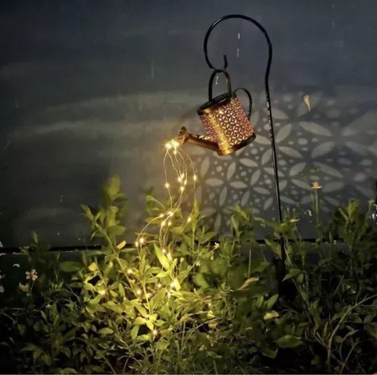 Gardlov Solar Tuinlamp Gieter - Sfeervolle en Duurzame Verlichting voor Uw Tuin