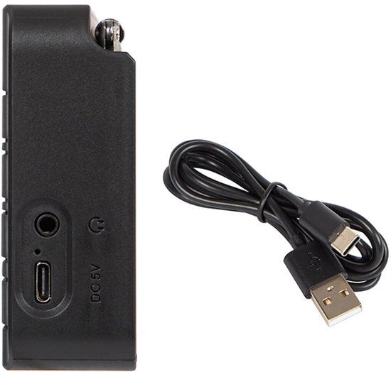 BLOW RK4 Draagbare Radio - DAB+/FM - Bluetooth - USB-C - Ingebouwde Accu - LCD Scherm