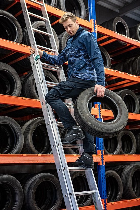 WERKBROEK NAVY, MAAT S