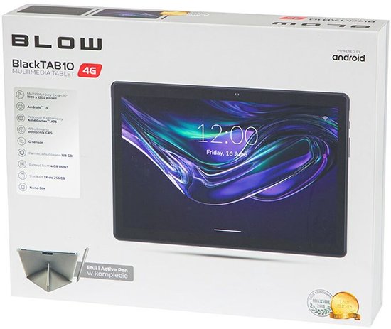 Tablet Blow BlackTAB10 10,1" MediaTek MT8788 4 GB RAM 128 GB Zwart