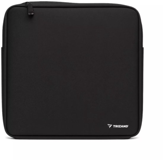 Trizand Fietstas - bagagedrager - 3-vaks - waterdicht - zwart - 16 liter - fietstas