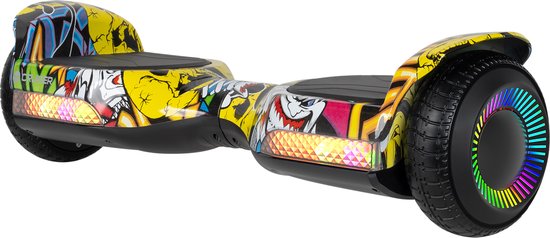 Rebel Cruiser Joy - Elektrische Hoverboard - 6,5 inch - LED - Voor Kinderen en Volwassenen