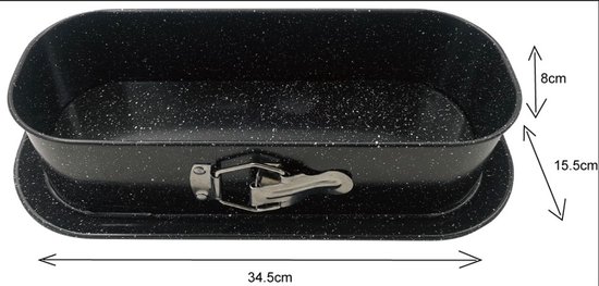 Kinghoff 1785 - Springvorm - 34.5 x 15.5 cm