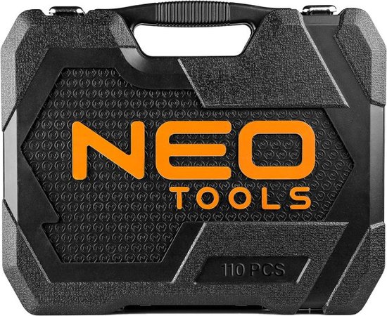 NEO 10-066 Doppenset 110 delig, 1/4 en 1/2