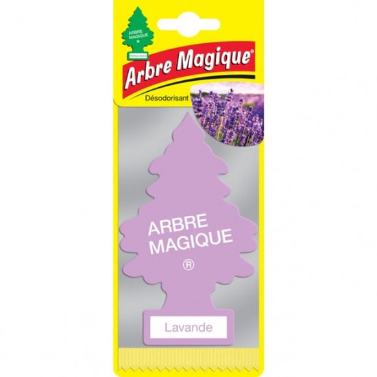 Wonderboom Luchtverfrisser Lavendel - auto geurtje - auto parfum - Arbre Magique