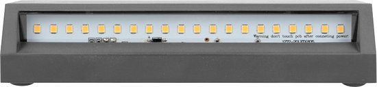 Adviti ENYE LED 1.5W - Industriële LED wandlamp - IP65 - IK08 - 4000K - 60 lm - 1.5W/230V - Antraciet