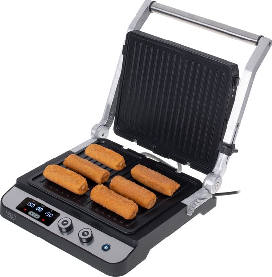 Adler AD 3059 - Electric grill - LED - 2in1