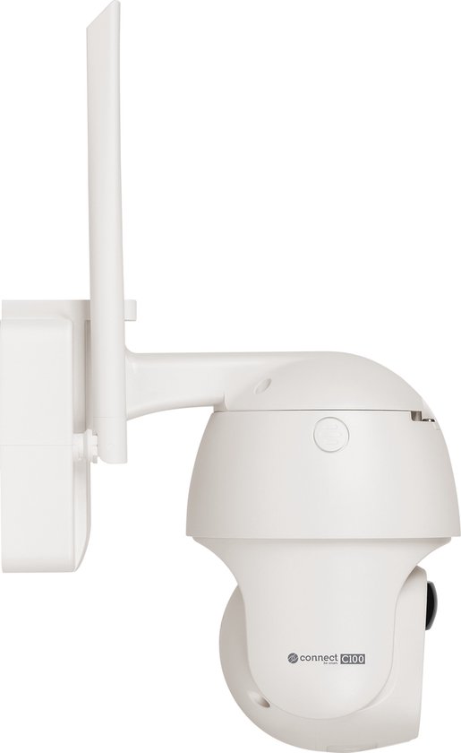 Krüger&Matz Connect C100 - Beveiligingscamera - 4G Zonnepaneel - IP66 - Tweezijdige Communicatie