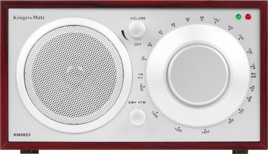 Krüger&Matz KM 823 - Keukenradio - AM/FM - Sterke Luidspreker - 3,5 mm AUX