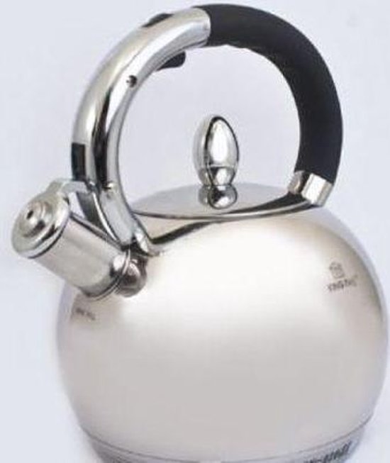 Kinghoff 3777 - Fluitketel - RVS - 3.0 liter
