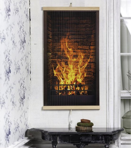 TRIO Infrarood, flexibel verwarmingspaneel met schakelaar - 430W - design 1 haard - afmetingen 100x57cm