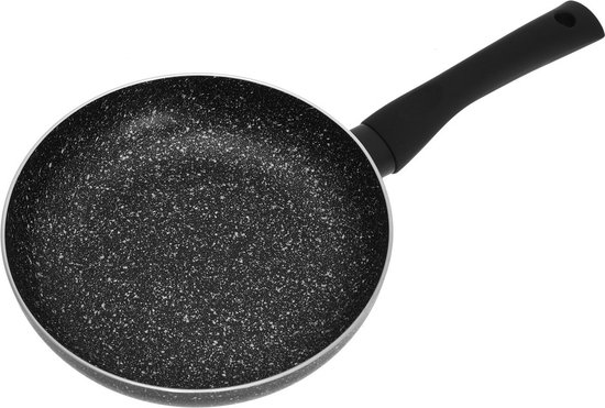 Kinghoff 1562 - 3 delige pannenset - zwart marmer - Ø20/24/28 cm