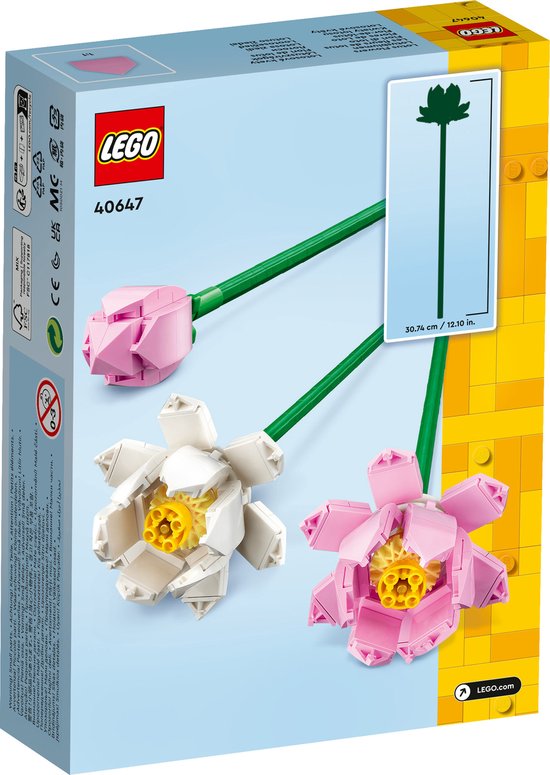 LEGO Iconic Lotusbloemen - Botanical Collection - 40647