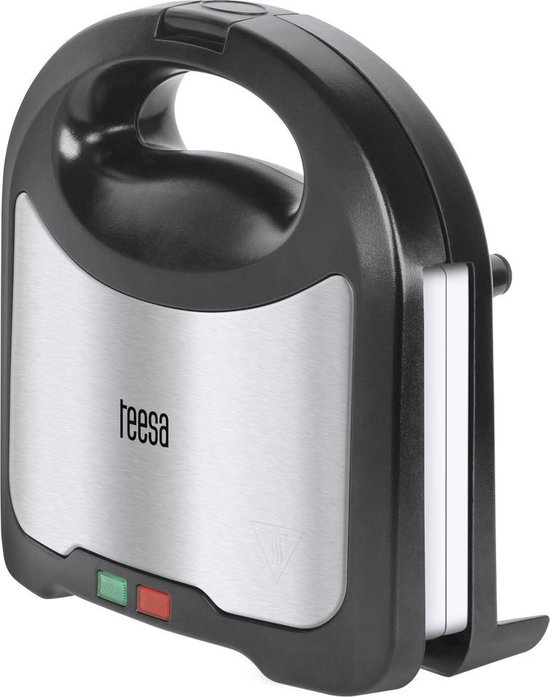 Teesa TSA3222 - Tosti-ijzer voor 2 tosti‘s, zwart