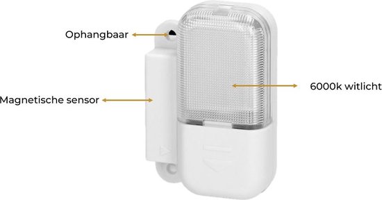 Magnetische LED lamp 3 x LR44