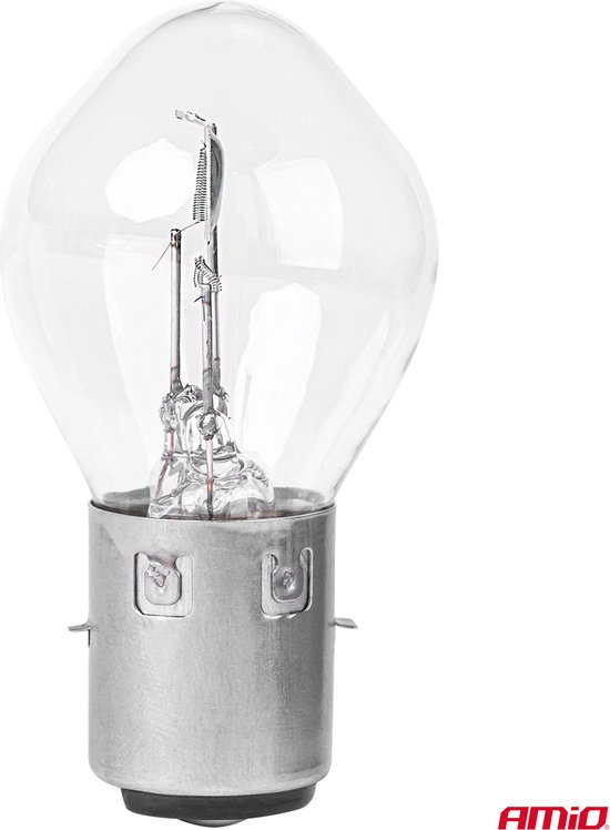 AMiO BA20D Halogeen 12V 35W S2 Wit [Koplamp -Dagrijverlichting]