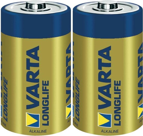 Varta Longlife Extra C Wegwerpbatterij Alkaline - 2 stuks