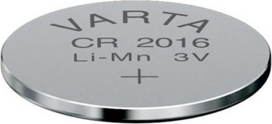 Varta Knoopcel Batterij - Cr 2016 - Lithium Professioneel - 3 Volt