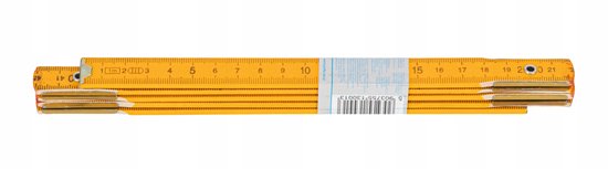 MEGA Houtvouwmeter 5 meter - 5 elementen