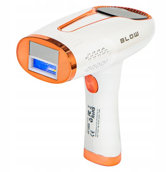 IPL Blow lichtontharingsapparaat, Ice Cool-functie, 9 vermogensniveaus, ingebouwd UV-filter, automatische flitsmodus, langdurige effectiviteit, 44-480#