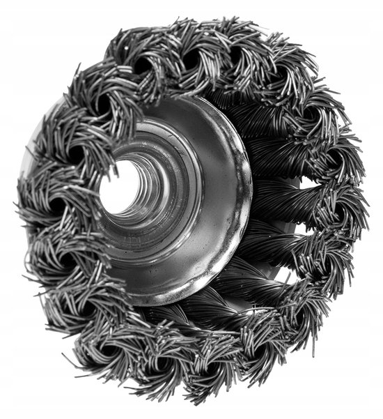 GRAPHITE Staal Draadborstel 70mm M14 - Voor Metalen Oppervlaktebewerking
